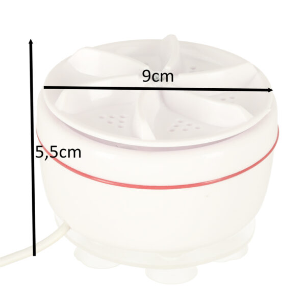 Pralka mini turystyczna przenosna wolnostojaca 5L USB
