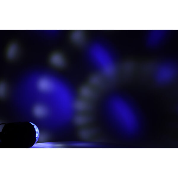Projektor RGB LED kula disco dyskotekowa pilot