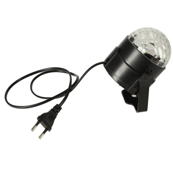 Projektor RGB LED kula disco dyskotekowa pilot