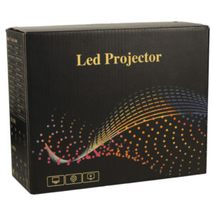 Projektor rzutnik przenosny LED TFT LCD 16 9 1920x1080 USB 20W bialy