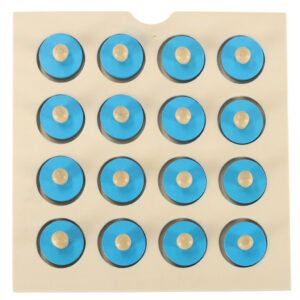 Puzzle drewniane gra planszowa memory 4 karty