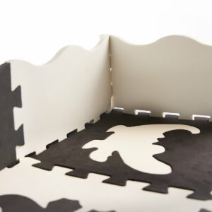 KX6270 Puzzle piankowe mata dla dzieci 25el. czarno białe