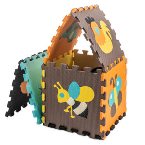 Puzzle piankowe mata dla dzieci 9 el kolorowe 85cm x 85cm x 1cm