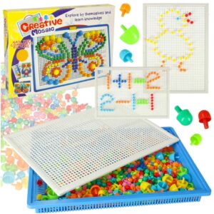 Puzzle pinezki grzybki ukladanka obrazkowa 296 sztuk