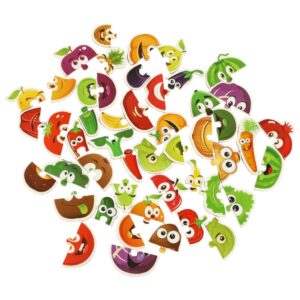 Puzzle w puszce owoce warzywa 25 puzzli
