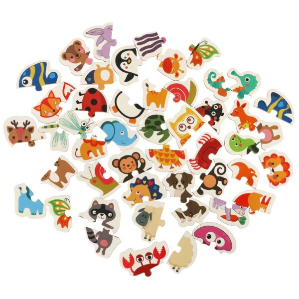 Puzzle w puszce zwierzatka 24 puzzle