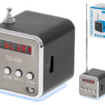 Radio akumulatorowe przenosne glosnik Bluetooth LCD TD V26