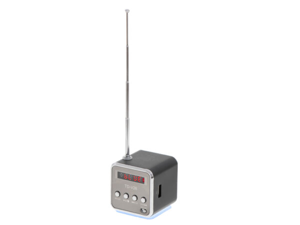 Radio akumulatorowe przenosne glosnik Bluetooth LCD TD V26