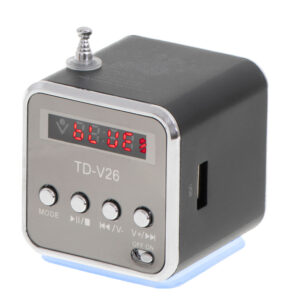 Radio akumulatorowe przenosne glosnik Bluetooth LCD TD V26
