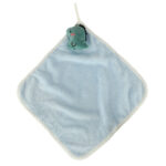 Recznik reczniczek do rak dla dzieci 30x30cm niebieski dinozaur