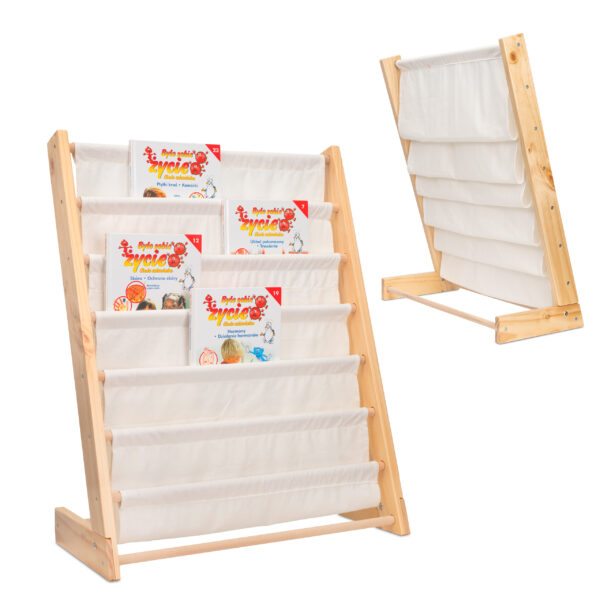 Regal na ksiazki dla dzieci stojak polka 79cm Regal na ksiazki dla dzieci stojak polka 79cm