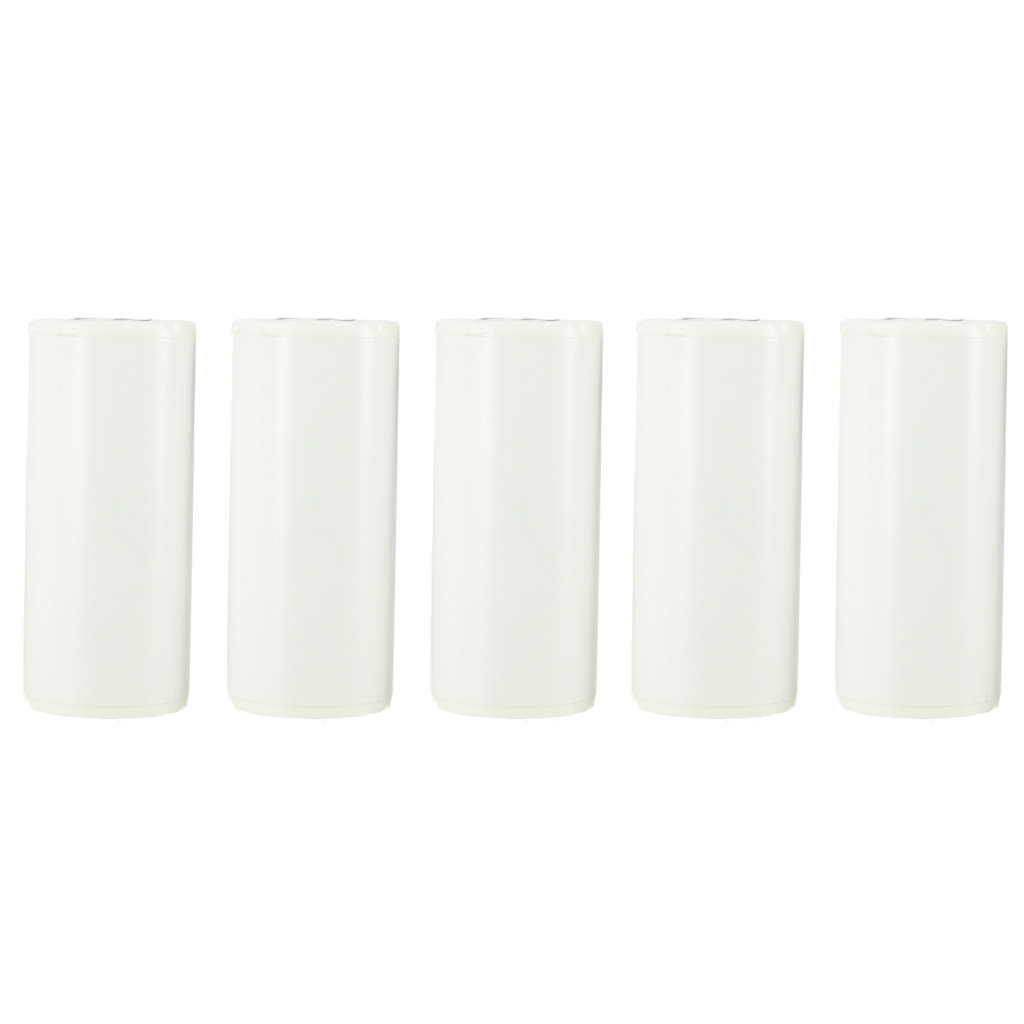 Rolki papier wklad samoprzylepny termiczny do mini drukarki 5 7cmx4 5m 5 sztuk