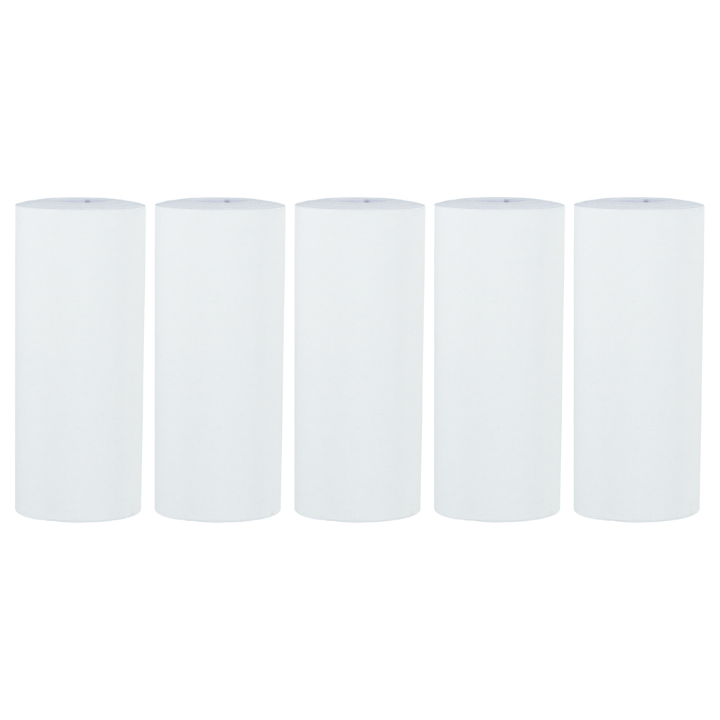 Rolki papier wklad termiczny do mini drukarki 5 7cmx4 5m 5 sztuk