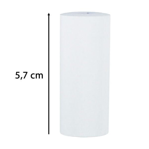 Rolki papier wklad termiczny do mini drukarki 5 7cmx4 5m 5 sztuk