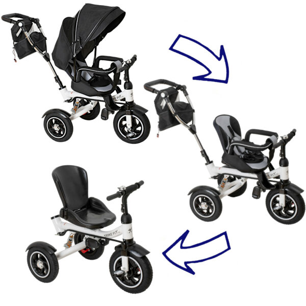 Rowerek Trojkolowy Trike Fix V3 czarny