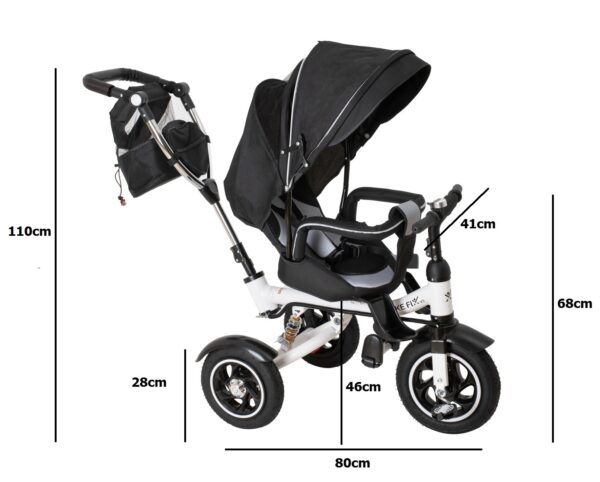 Rowerek Trojkolowy Trike Fix V3 czarny