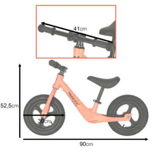 Rowerek biegowy Trike Fix Active X2 pomaranczowy