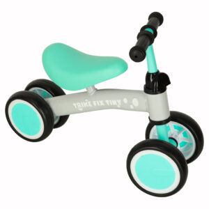 Rowerek biegowy Trike Fix Tiny jezdzik chodzik 4 kola regulacja kierownicy mietowy