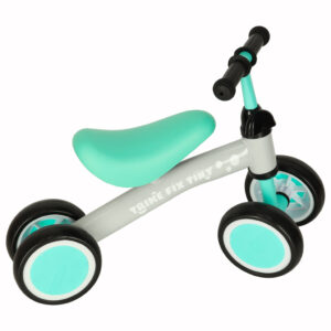 Rowerek biegowy Trike Fix Tiny jezdzik chodzik 4 kola regulacja kierownicy mietowy