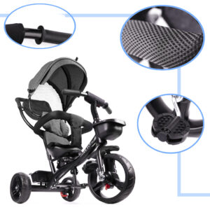 Rowerek trojkolowy Trike Fix Lite szary