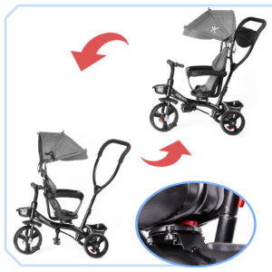 Rowerek trojkolowy Trike Fix Lite szary