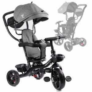Rowerek trojkolowy Trike Fix Lite szary