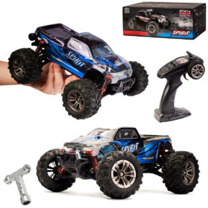 RC auto Q901 Bezkartáčové 1 16 2 4G 4 kanály 52 km/h Modrá