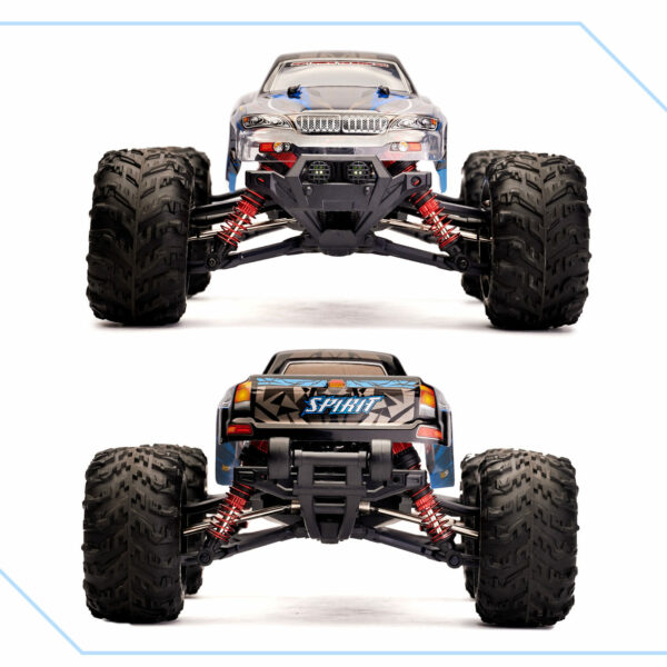 RC auto Q901 Bezkartáčové 1 16 2 4G 4 kanály 52 km/h Modrá