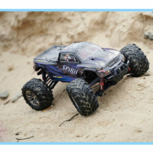 RC auto Q901 Bezkartáčové 1 16 2 4G 4 kanály 52 km/h Modrá