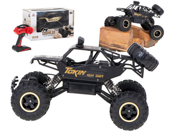 Samochod RC Rock Crawler 1 12 4WD METAL czarny