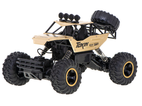 Samochod RC Rock Crawler 1 12 4WD METAL zloty