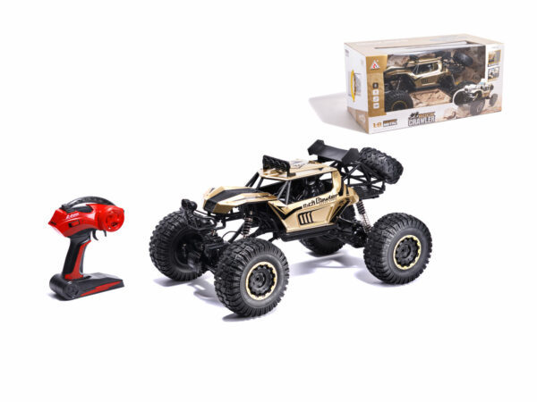Samochod RC Rock Crawler 2 4GHz 1 8 51cm zloty