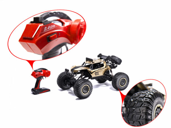 Samochód RC Rock Crawler 18 2.4GHz 51 x 30cm