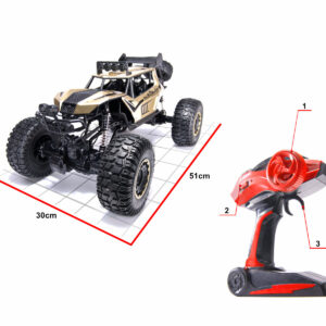 Samochod RC Rock Crawler 2 4GHz 1 8 51cm zloty