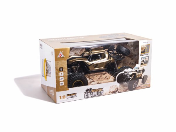 Samochod RC Rock Crawler 2 4GHz 1 8 51cm zloty