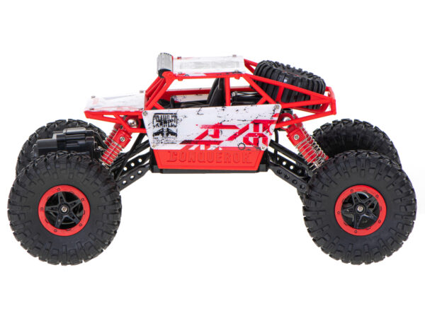 Samochod RC Rock Crawler HB 2 4GHz 1 18 czerwony