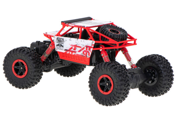 Samochod RC Rock Crawler HB 2 4GHz 1 18 czerwony