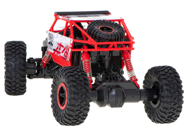 Samochod RC Rock Crawler HB 2 4GHz 1 18 czerwony