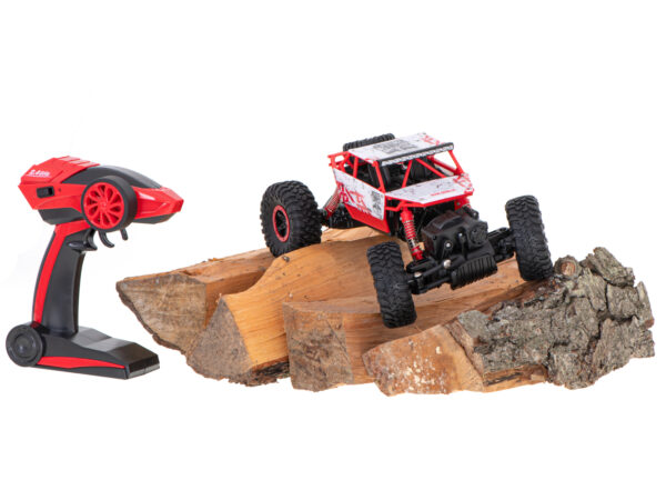 Samochod RC Rock Crawler HB 2 4GHz 1 18 czerwony