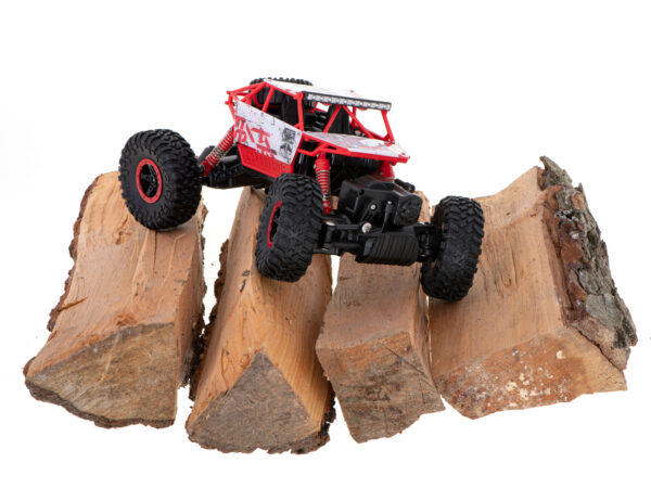 Samochod RC Rock Crawler HB 2 4GHz 1 18 czerwony