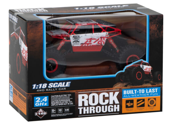 Samochod RC Rock Crawler HB 2 4GHz 1 18 czerwony