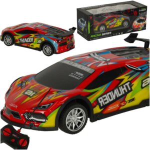 Samochod RC sportowy czerwony