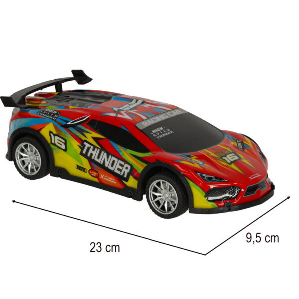 Samochod RC sportowy czerwony