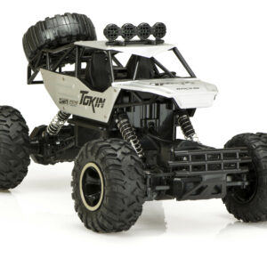 Samochod RC zdalnie sterowany Rock Crawler 1 12 4WD METAL srebrny