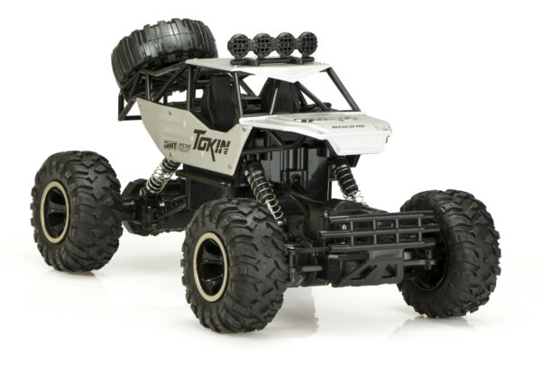 Samochod RC zdalnie sterowany Rock Crawler 1 12 4WD METAL srebrny