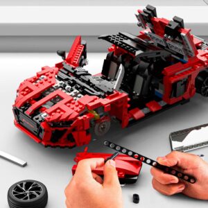 Samochod Rastar 93800 AUDI R8 Spyder 1 14 klocki 1440 el
