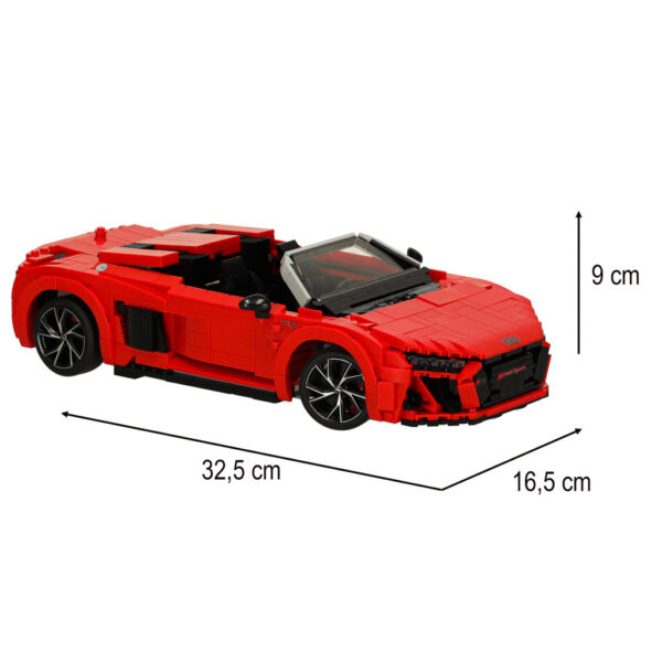 Samochod Rastar 93800 AUDI R8 Spyder 1 14 klocki 1440 el