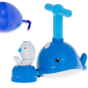 Samochod aerodynamiczny wyrzutnia balonow delfin