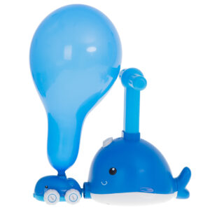 Samochod aerodynamiczny wyrzutnia balonow delfin