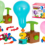 Samochod aerodynamiczny wyrzutnia balonow mis